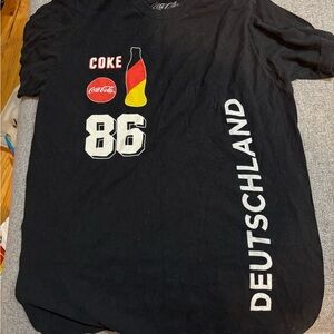 Coca Cola Black Germany vintage Graphic T-Shirt
